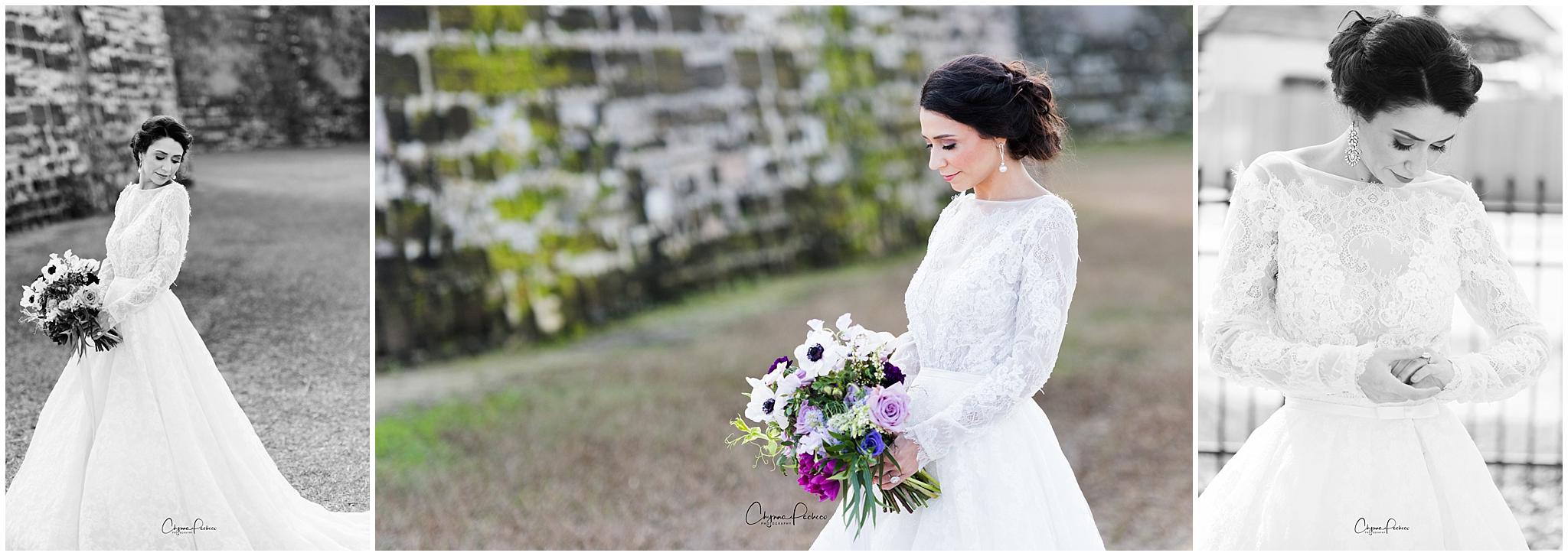 St. Augustine Weddings Bride | An Elegant and Romantic Coastal Wedding