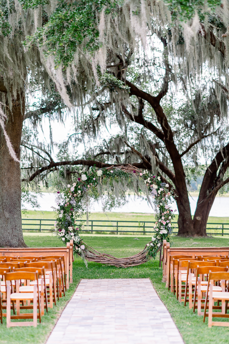 Ceremony at Covington Farm | Orlando Wedding Photographer