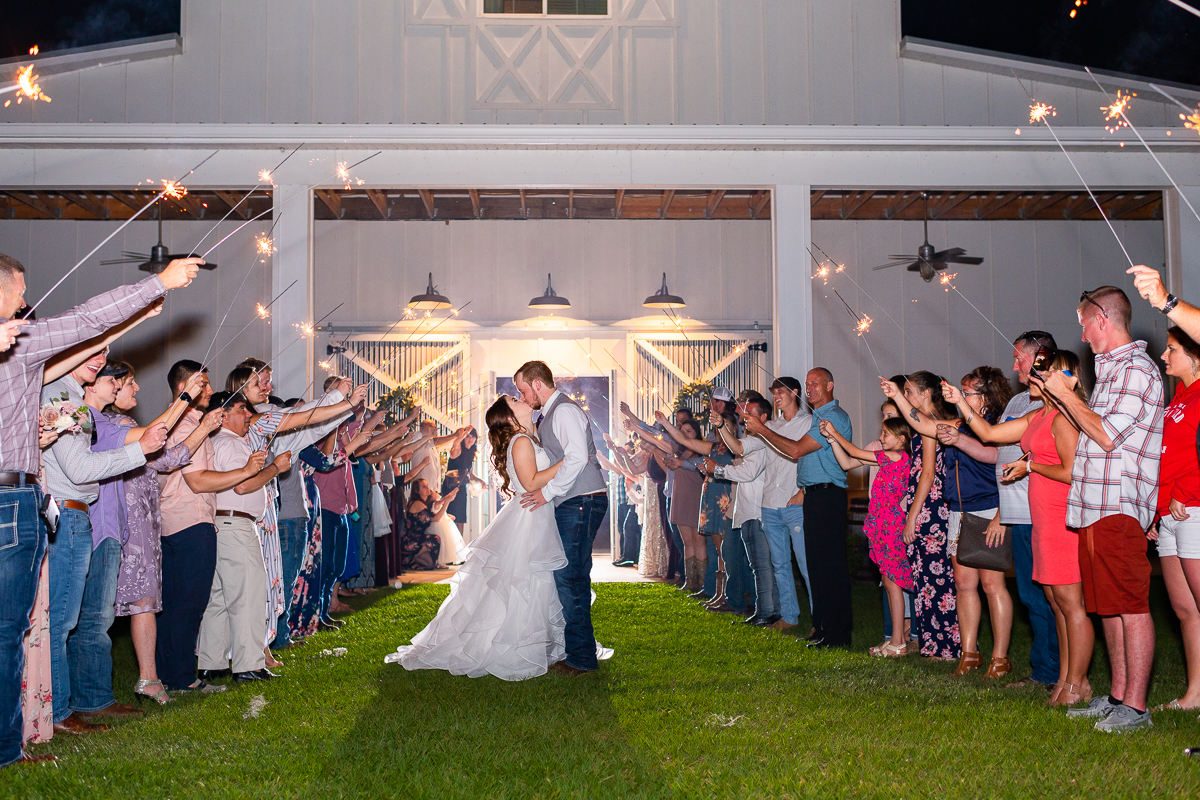 Wedding Sparkler Exit | Orlando Wedding Photographer