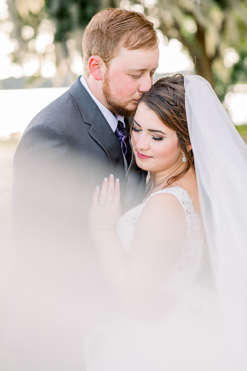 Wedding day veil shot | Orlando Wedding Photographer