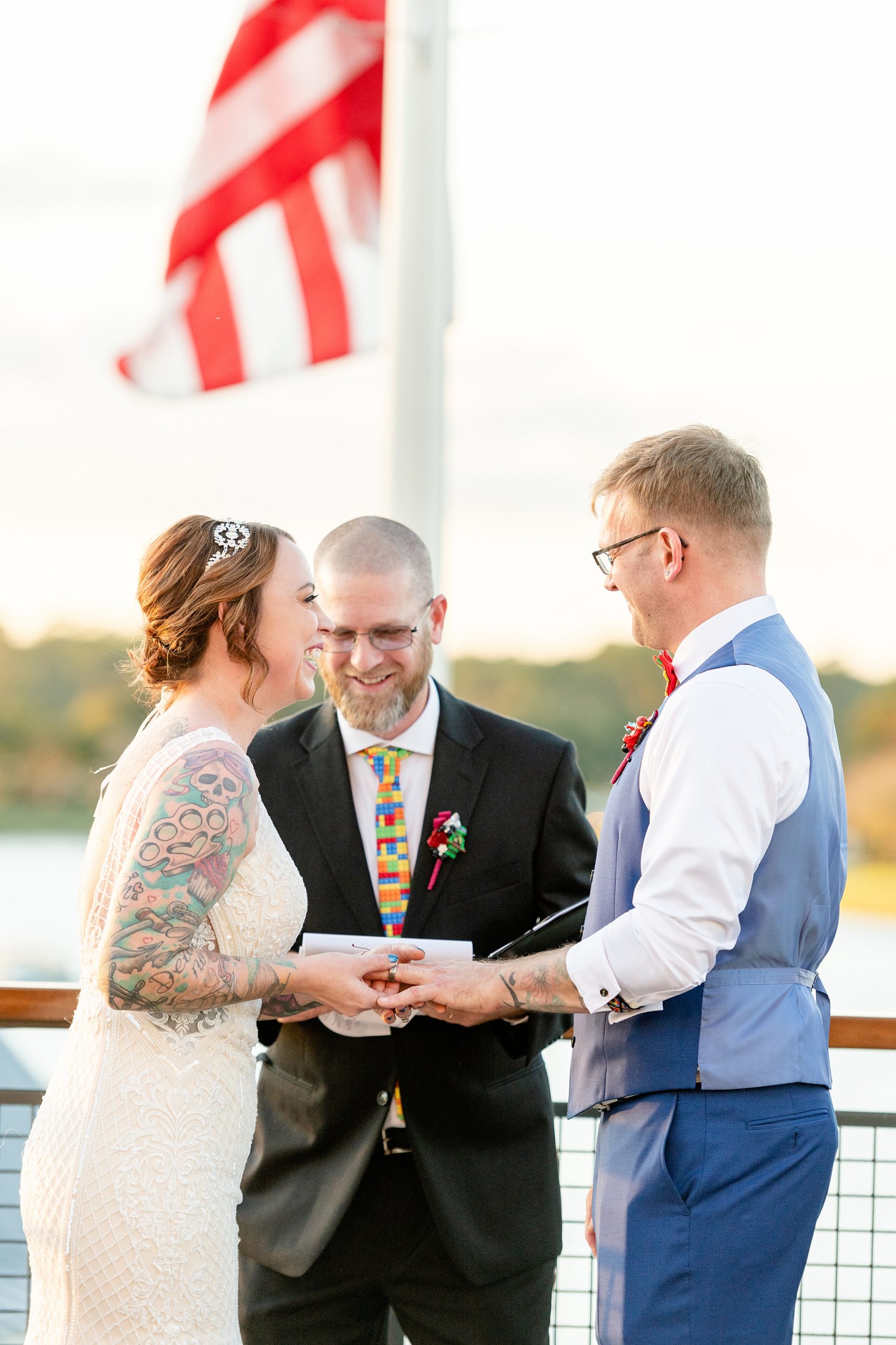 Exchanging Rings at Wedding | Orlando Wedding P