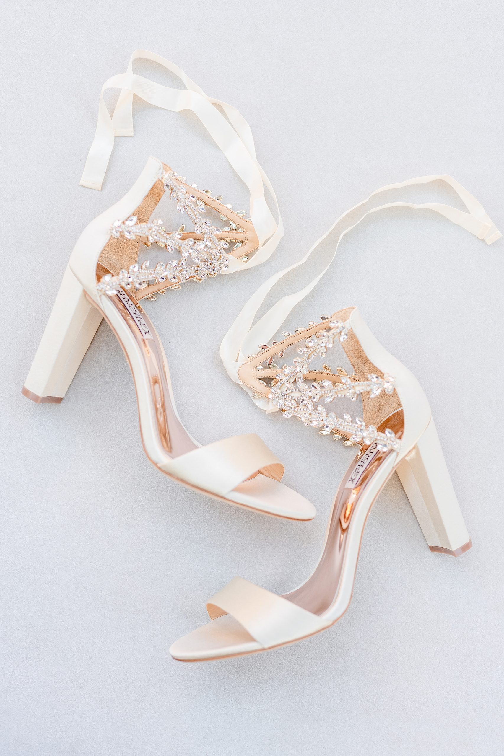 Wedding Shoes Badgley Mischka | Town Manor Weddings