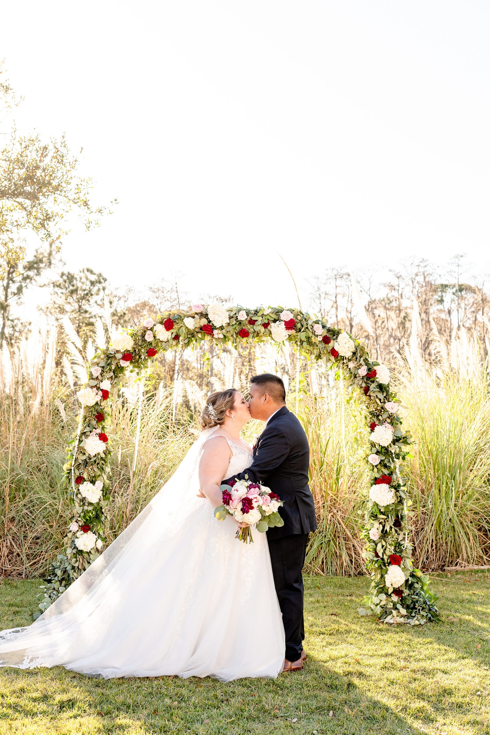 Wedding Floral Arch | Four Seasons Wedding | Chynna Pacheco Photography