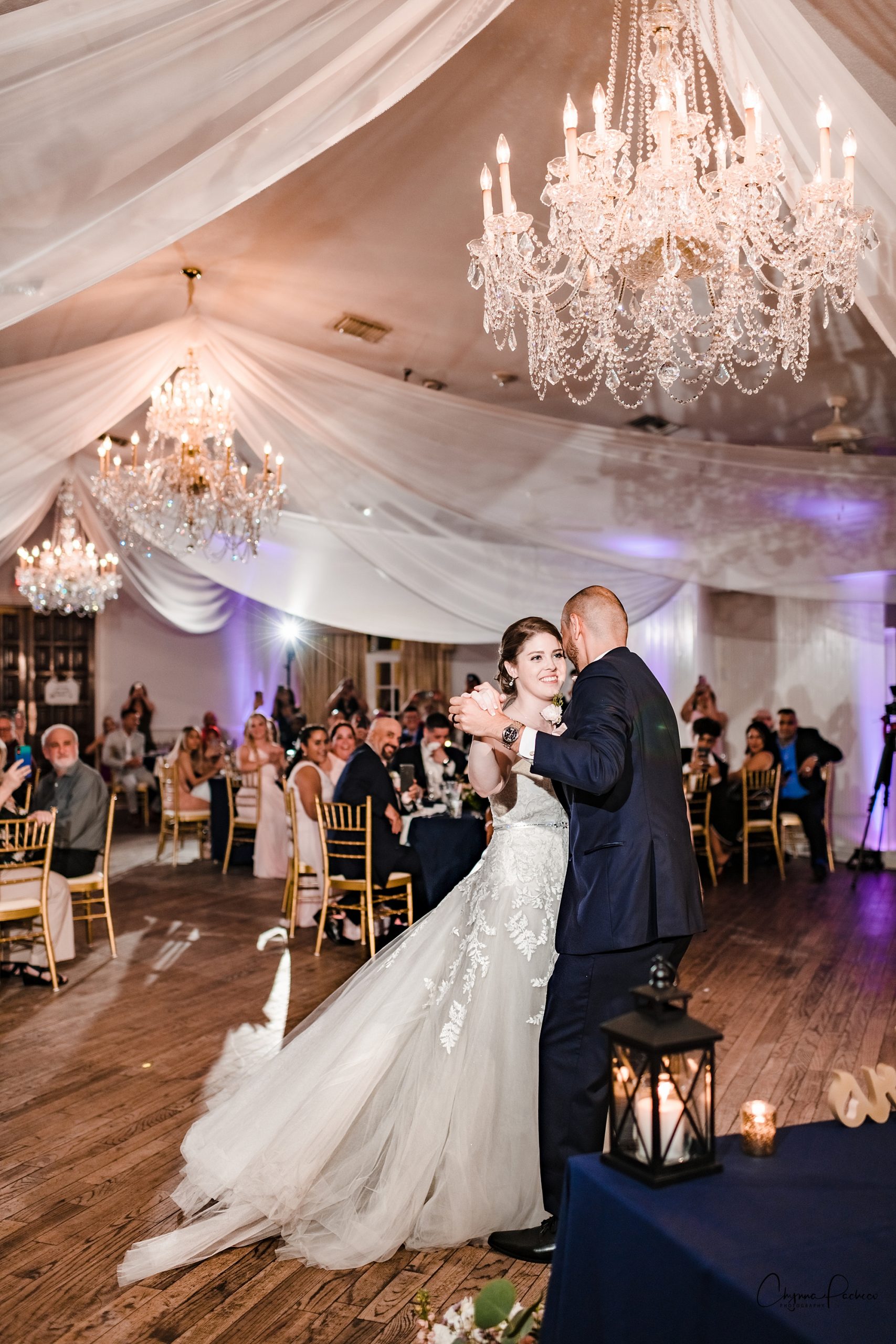 Bride and Groom First Dance | Highland Manor Wedding | Chynna Pacheco Photography-31