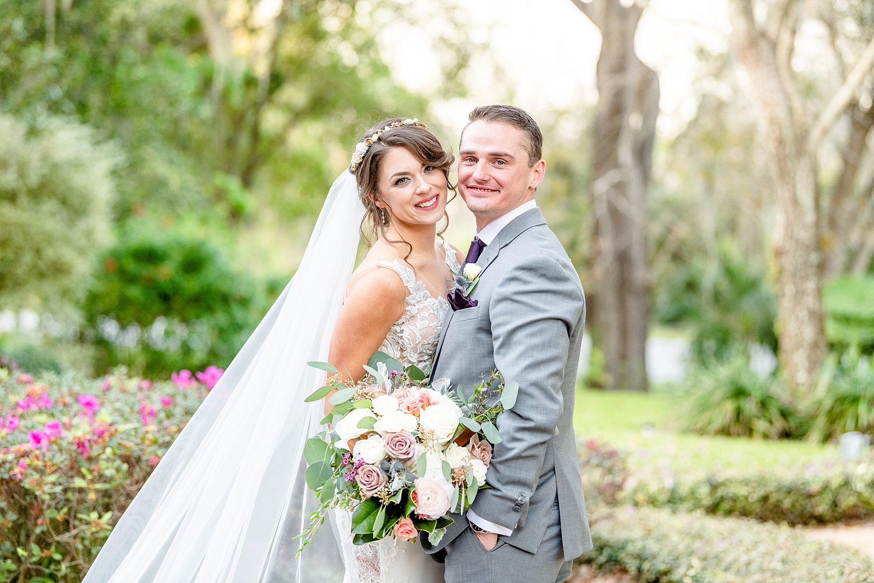 Bride and Groom Portraits | Town Manor | Chynna Pacheco Photography