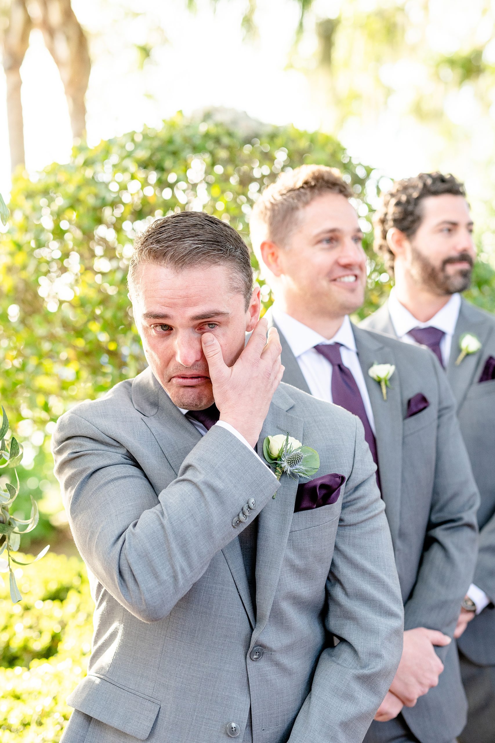 Emotional Groom | Town Manor | Chynna Pacheco Photography