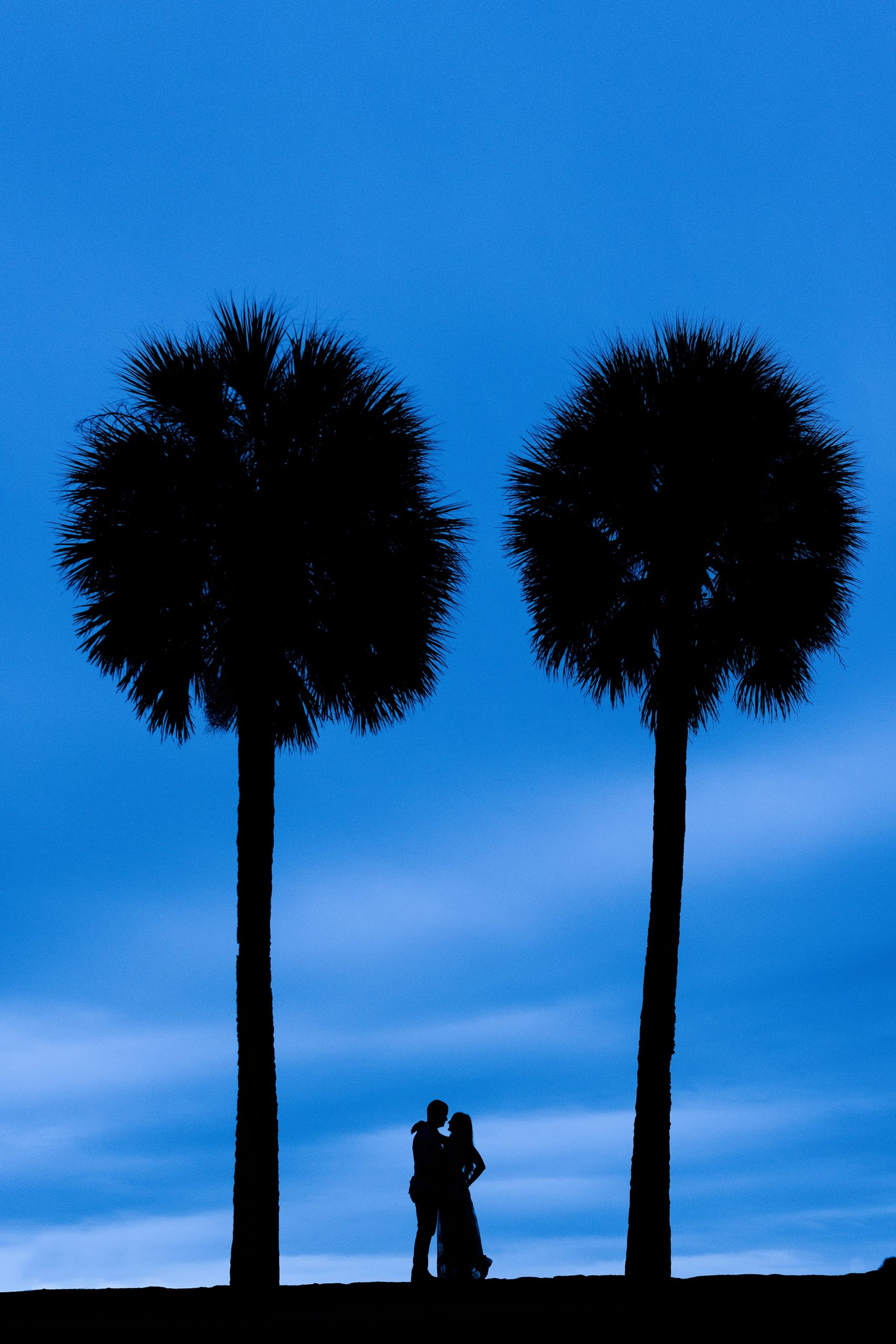 Nighttime Engagement Photos | St. Augustine Engagement | Chynna Pacheco Photography-102